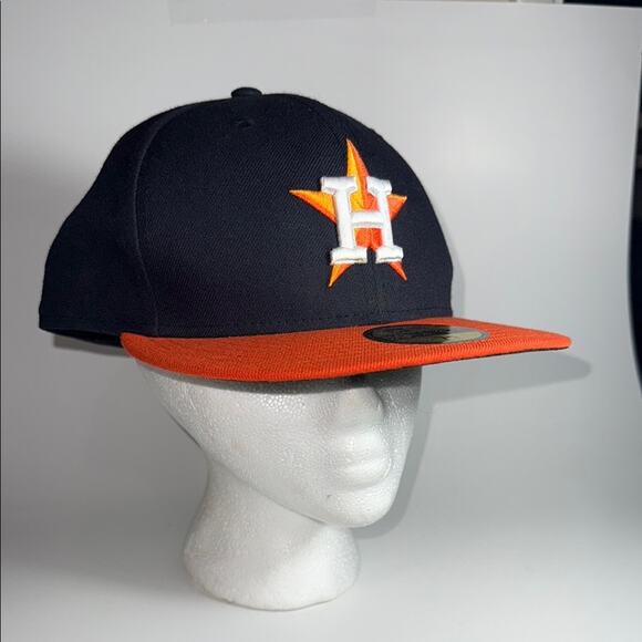 New Era Houston Astros fitted hat size 7 5/8. NWT - Picture 2 of 7